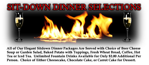 Sit-Down Dinner Selections